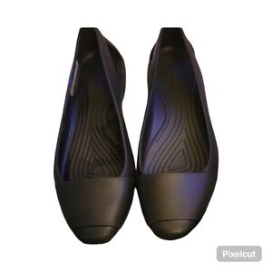 CROCS Women's Black Flats